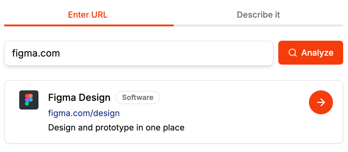 1. Enter your product